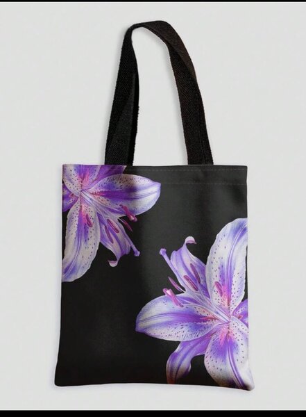 Sac fourre-tout fleur