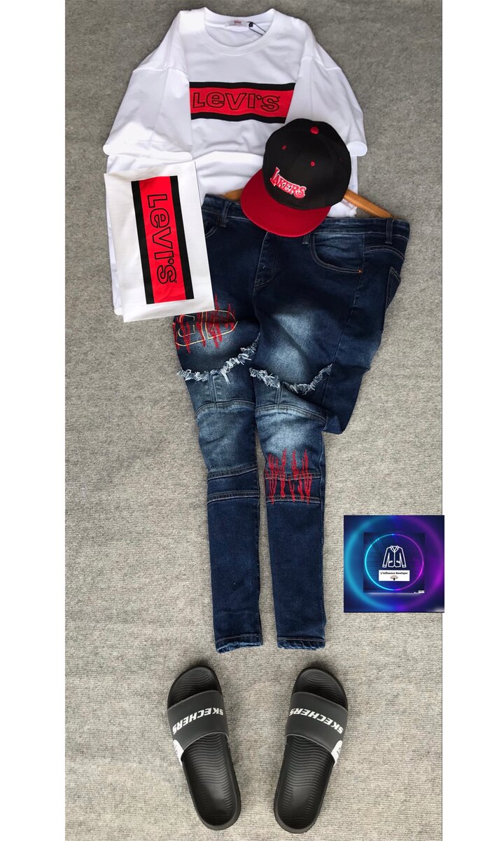 Ensemble décontracté moderne