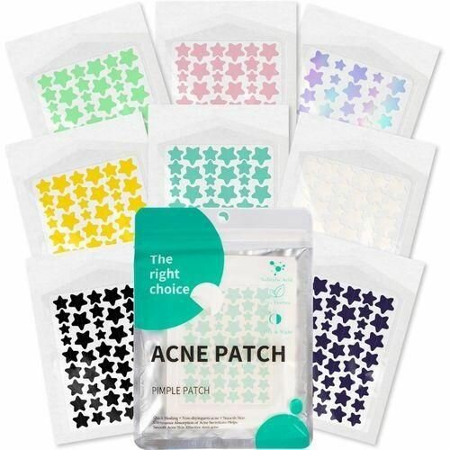 Patchs anti-acné étoiles