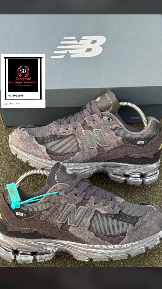 Basket New balance authentique avec sa boîte