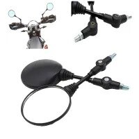 3 Point Adjustable Folding BMW Style Motorcycle Bike Mirrors For YBRG YBR YBZ GS150SE Suzuki GR150 Honda CB150F