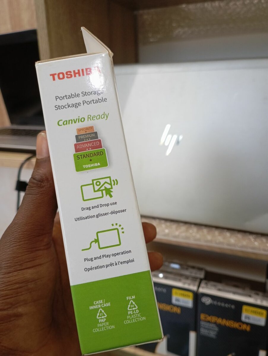 Toshiba External Hard Disk Drive 2TB