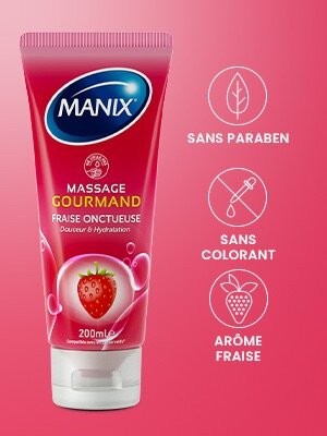 MANIX Fraise 200ml