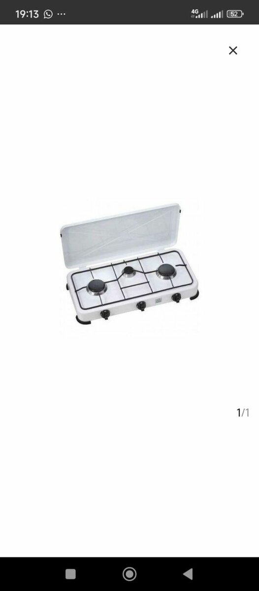 Gazinière à 3 feux