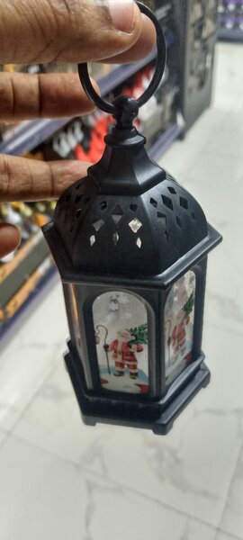 Lanterne décorative LED Noël