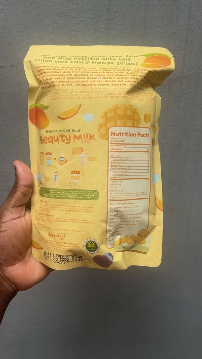 Boisson Beauté Mangue Premium