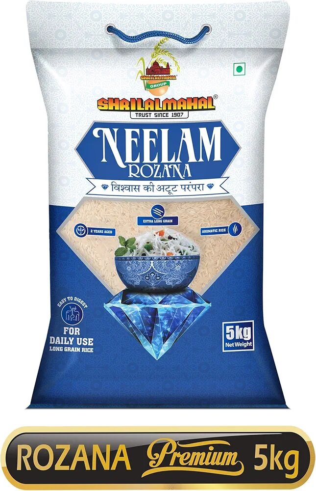 Neelam Rozana Basmati Rice 5kg