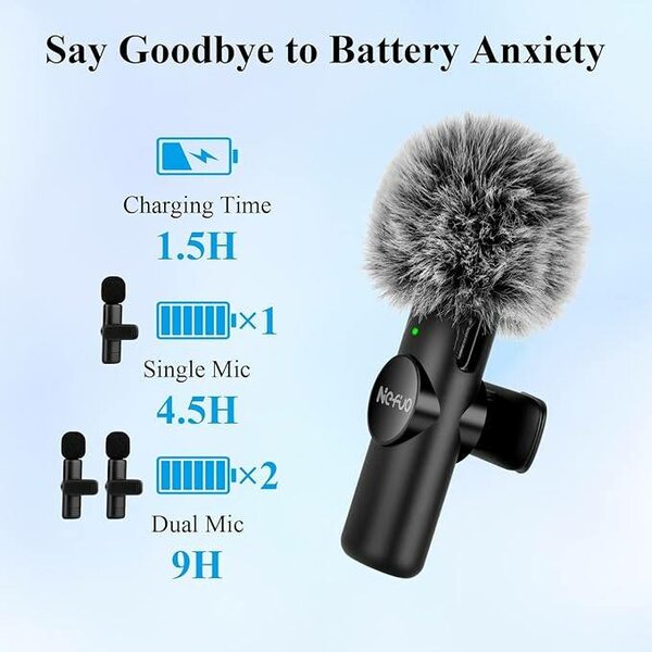 Microphone sans fil intelligent