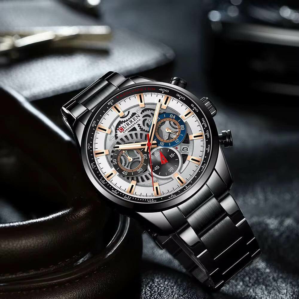 Montre Homme Chronographe Élégante
