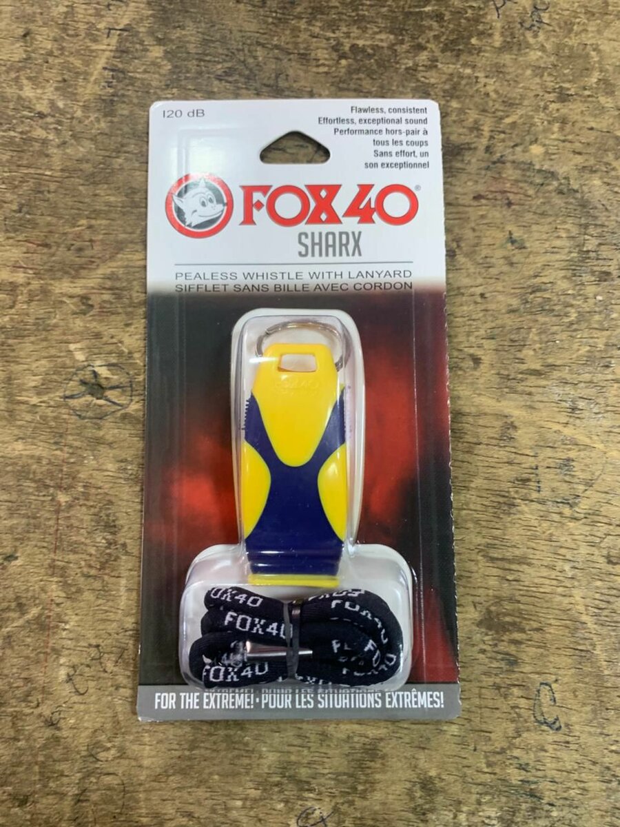 Sifflet FOX40 Sharx avec cordon