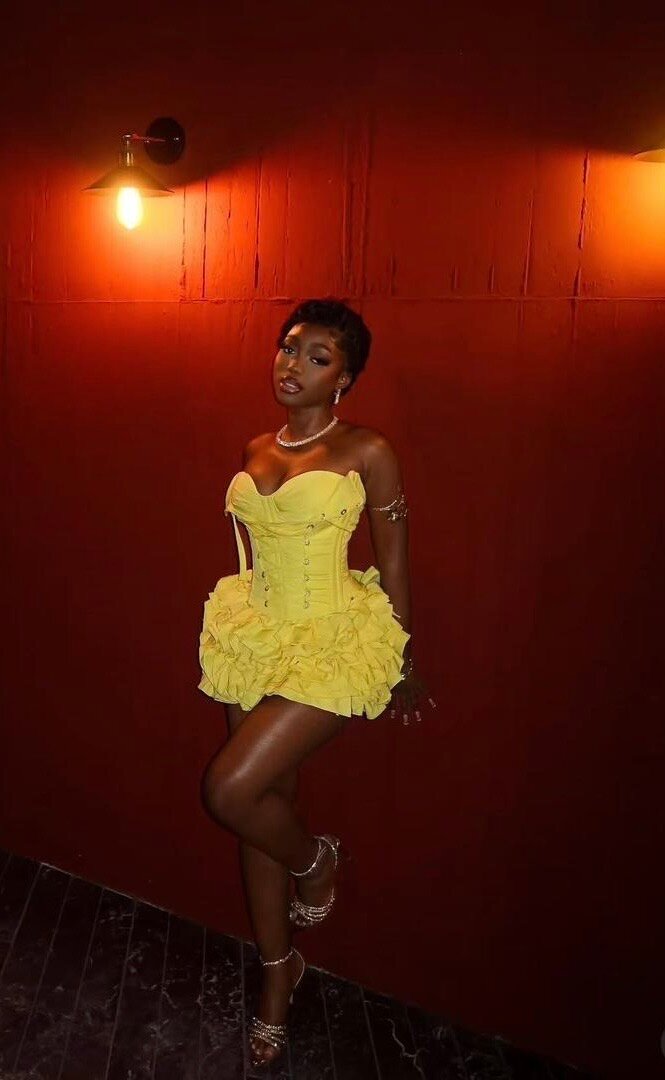 Robe bustier élégante