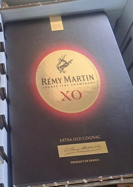 Remy Martin XO Cognac.
