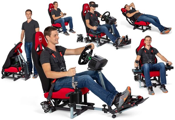 Fauteuil simulateur de course