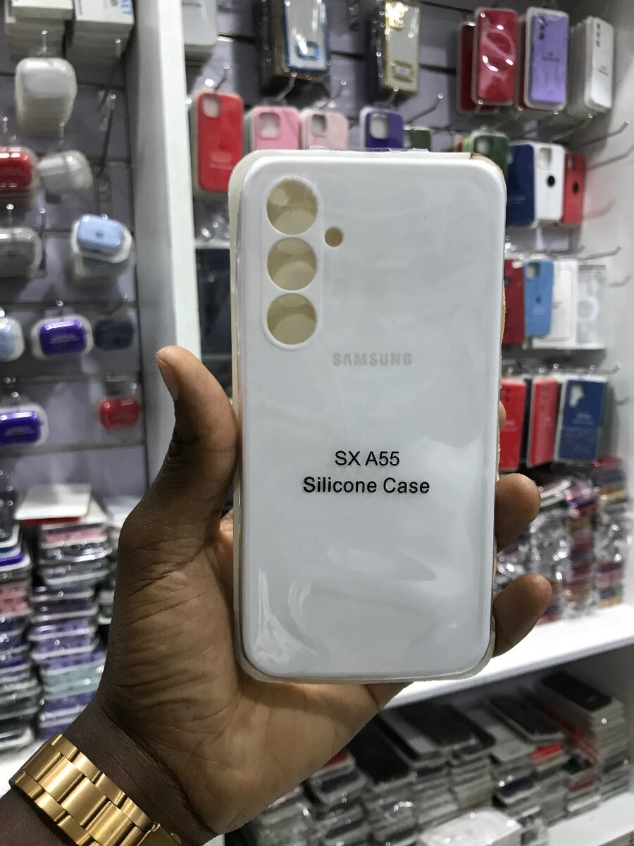 Samsung A55 silicone cases
