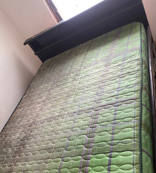 Bed frame and mattress
