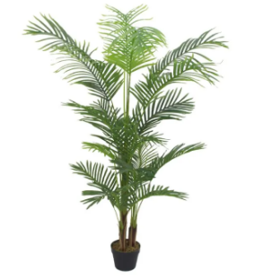 Imported artificial Palm tree with black Planter