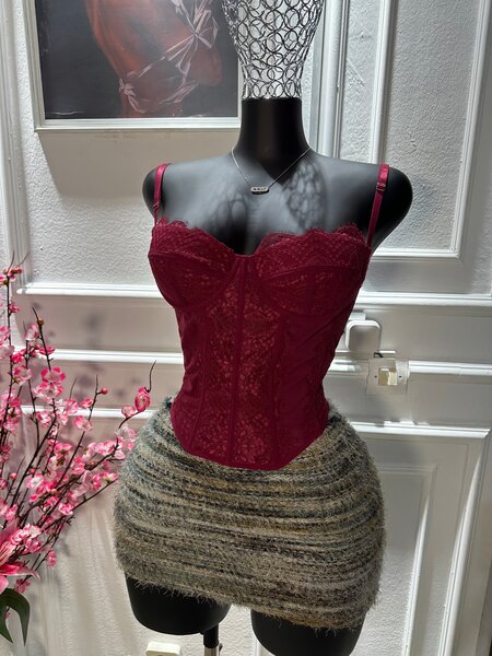 Corset en dentelle élégante
