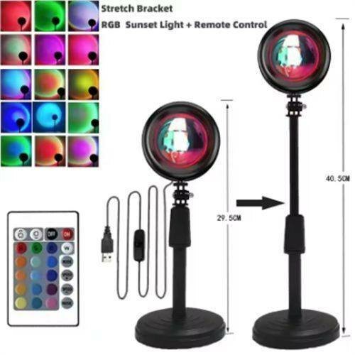 Lampe RGB Sunset avec Télécommande