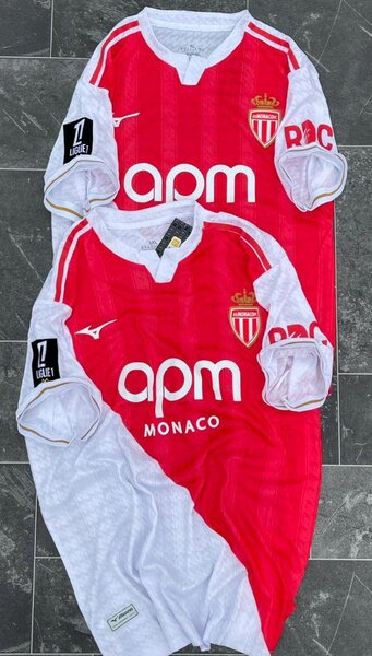 Maillot de football AS Monaco