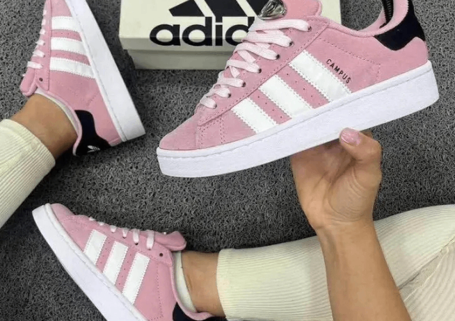 Sneakers adidas Campus roses