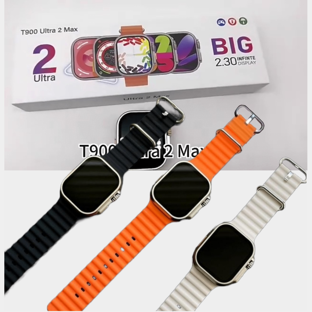 Watch 𝐓𝟗𝟎𝟎 𝐔𝐥𝐭𝐫𝐚 𝟐 𝐌𝐚𝐱  S9 écran HD 2.3 pouces