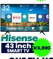 Smart TV Hisense 43"