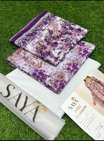 Saya Lawn 3 Pice Suit