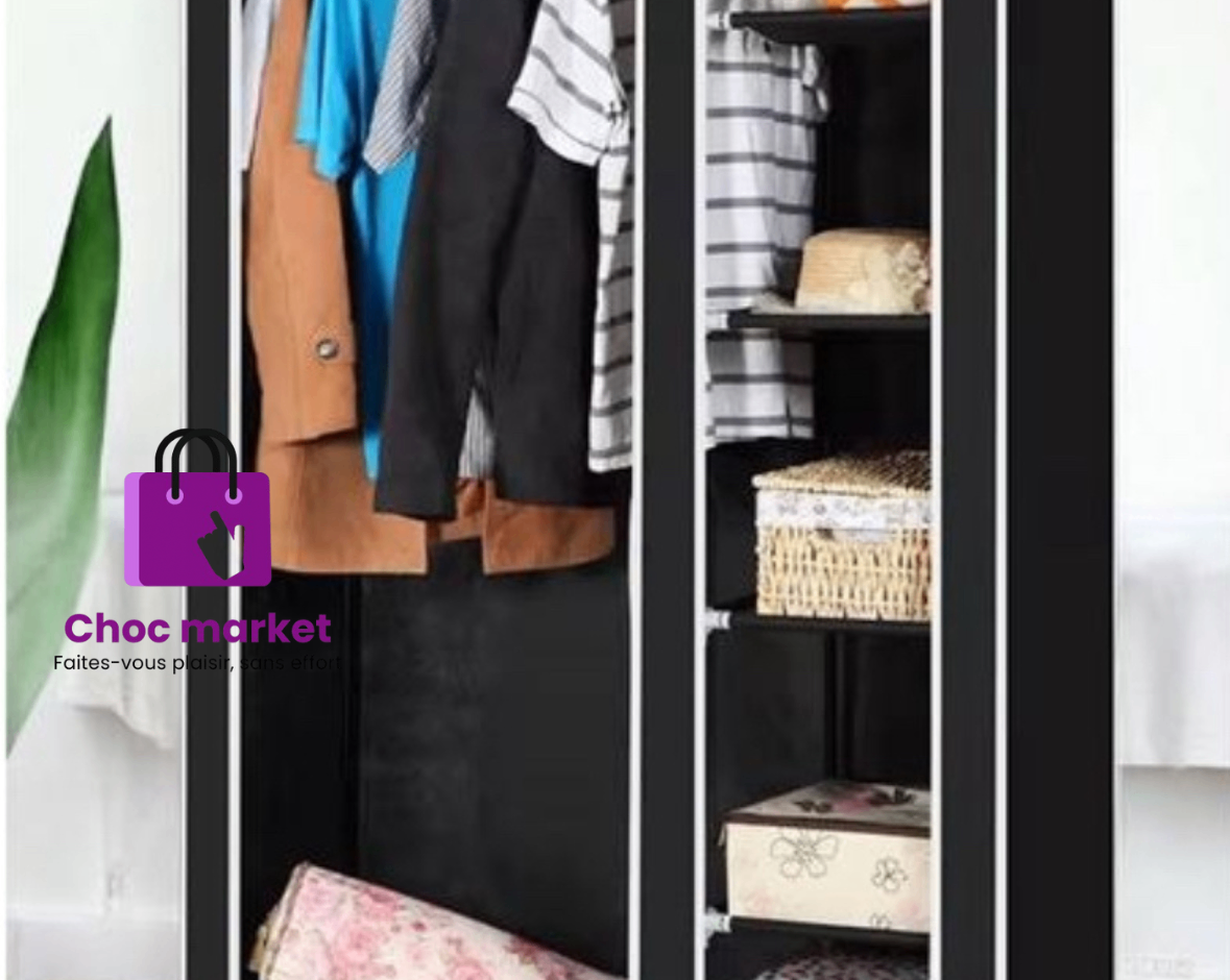 Armoire Penderie en Tissu Pratique