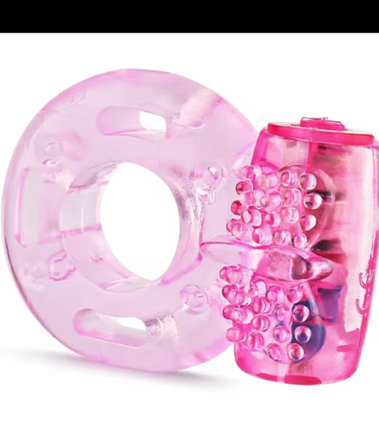 Anneau Vibrant de Plaisir Rose