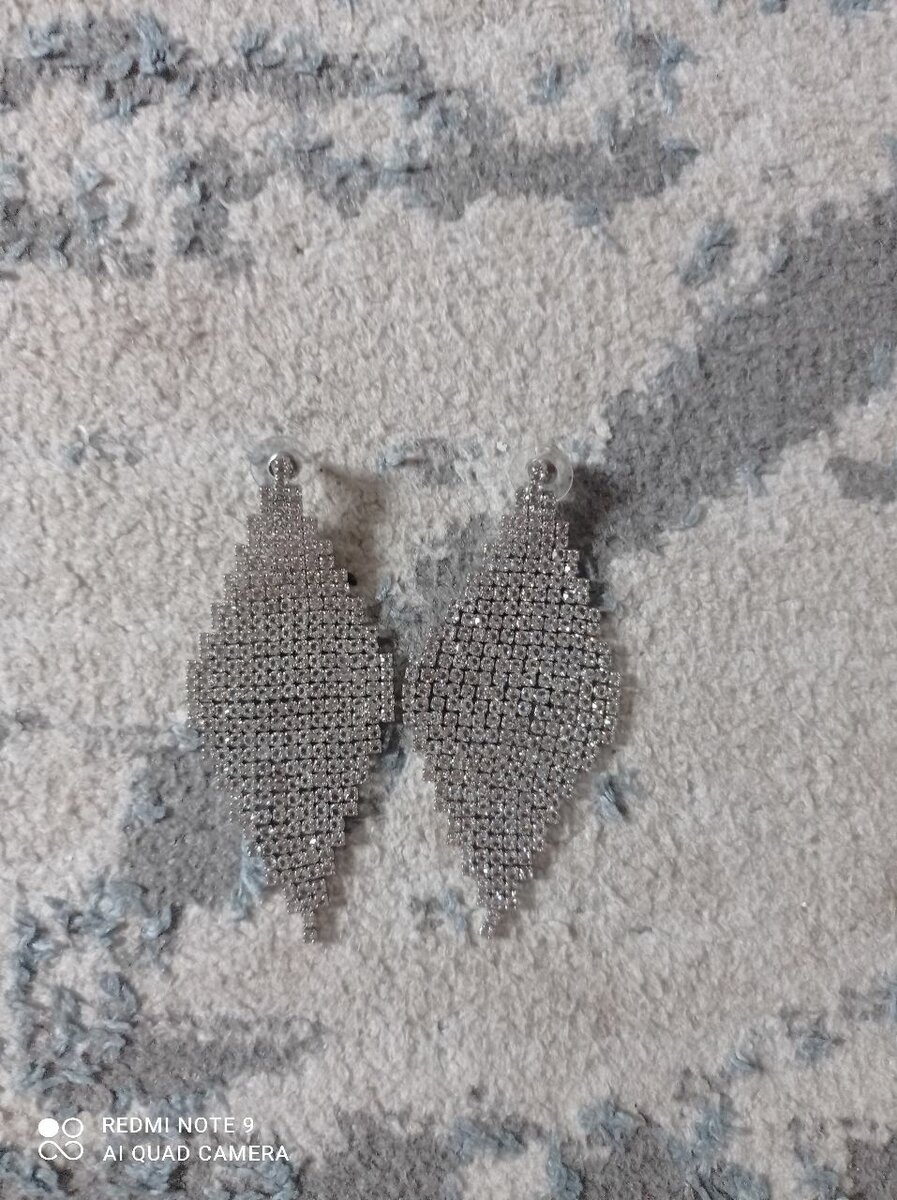 Серьги новые