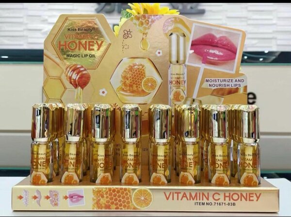 Huile à lèvres Vitamine C et Miel