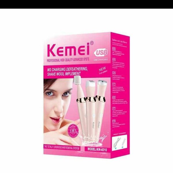 Épilateur Kemei Rechargeable Tout Corps