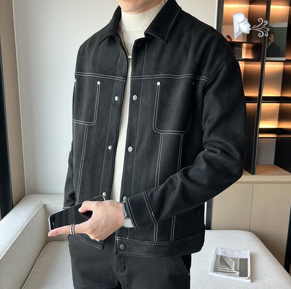 Veste homme décontractée élégante