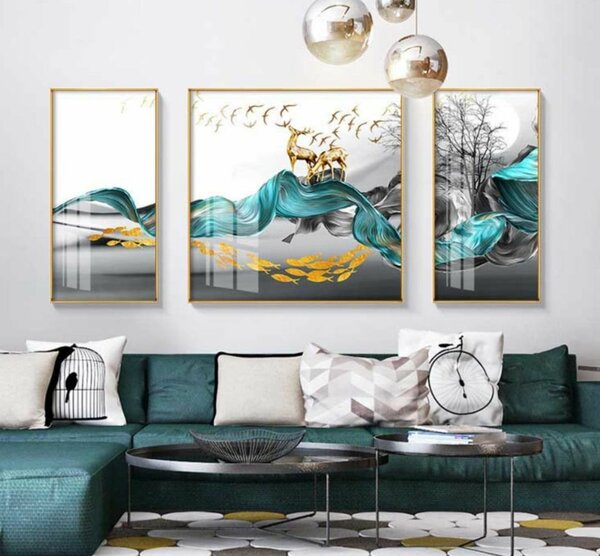 Triptyques Muraux Modernes