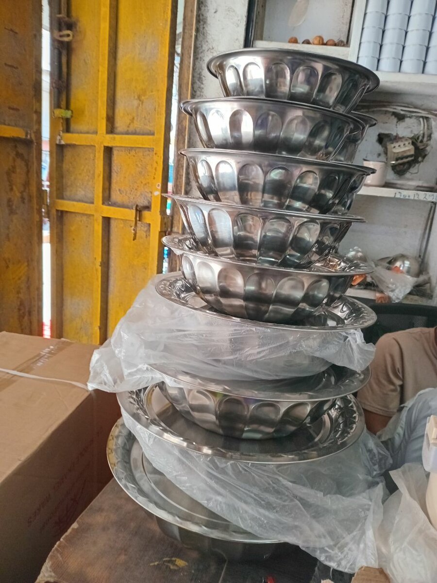 Lot de série 9 pcs en inox