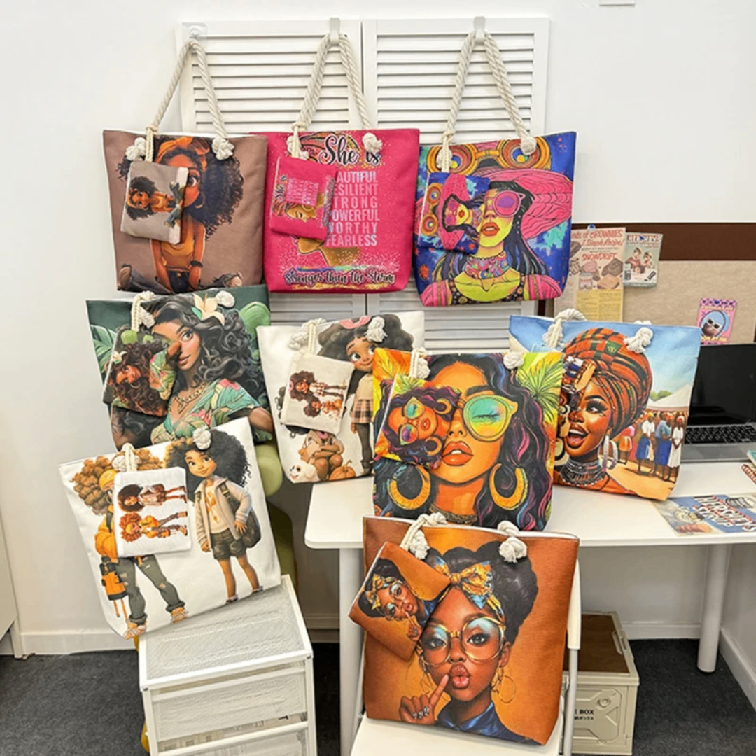 Sacs cabas colorés ethniques