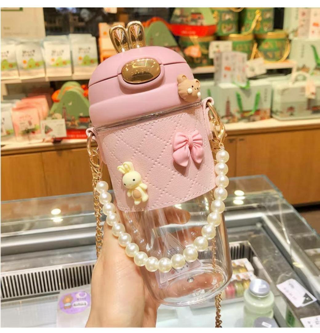 Gourde élégante avec bandoulière