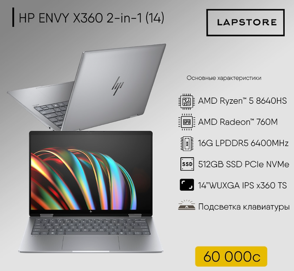 HP Envy X360 14 (2-in-1)