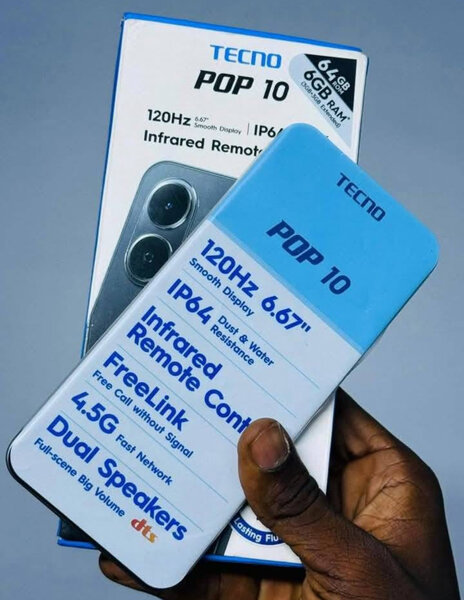 Tecno Pop 10 Smartphone 6GB