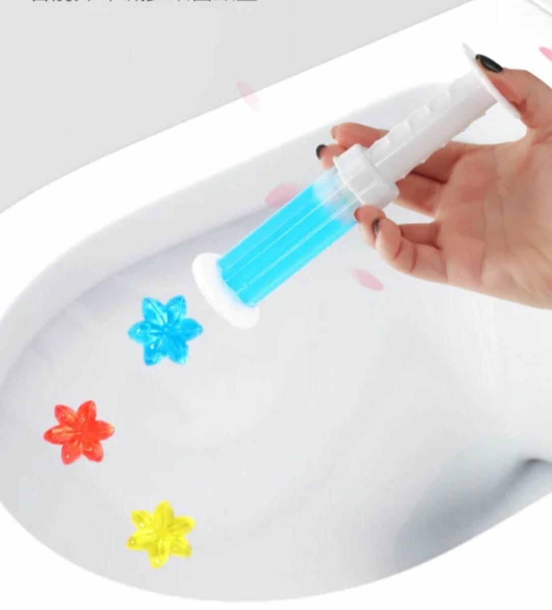 Déodorant WC en gel floral