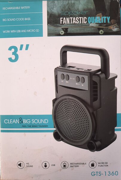 Bluetooth speaker GTS-1360