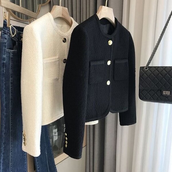 Veste femme tweed élégante