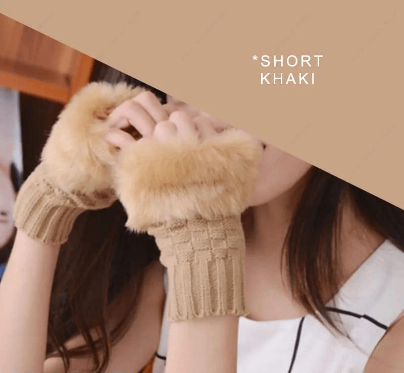 Women's Fur Gloves