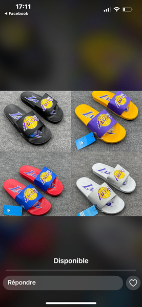 Sandales lackers