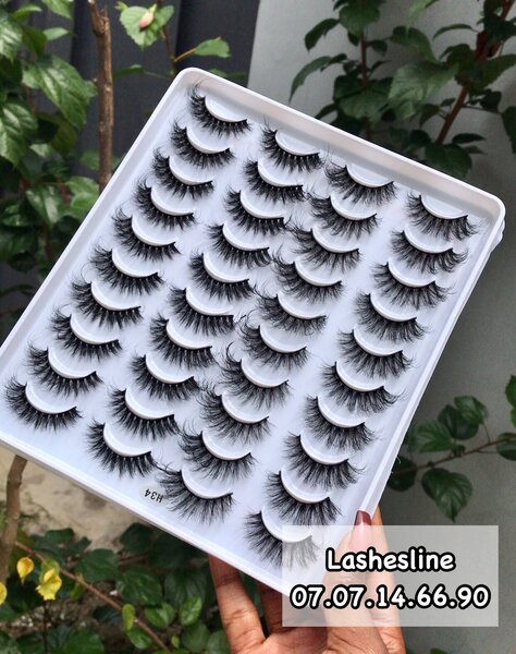 Faux cils naturels réf#H33