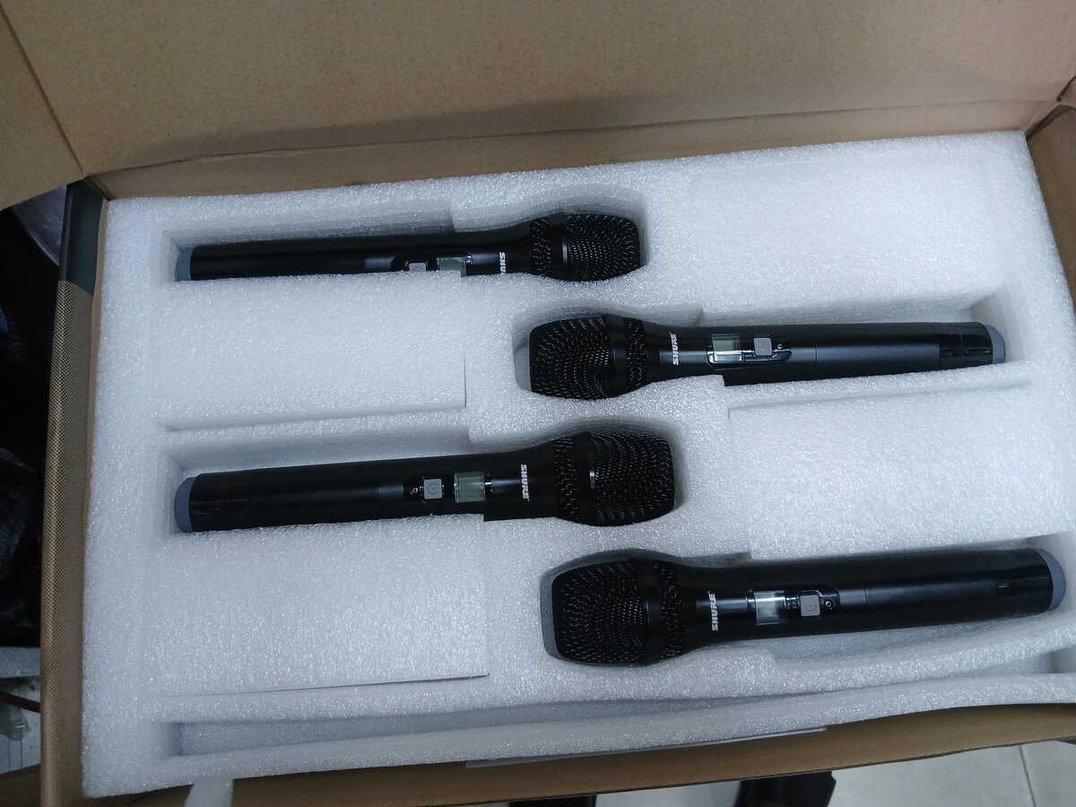 Professional Wireless Microphone Set