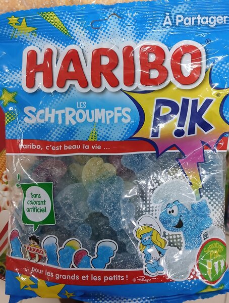Bonbons Haribo Schtroumpfs