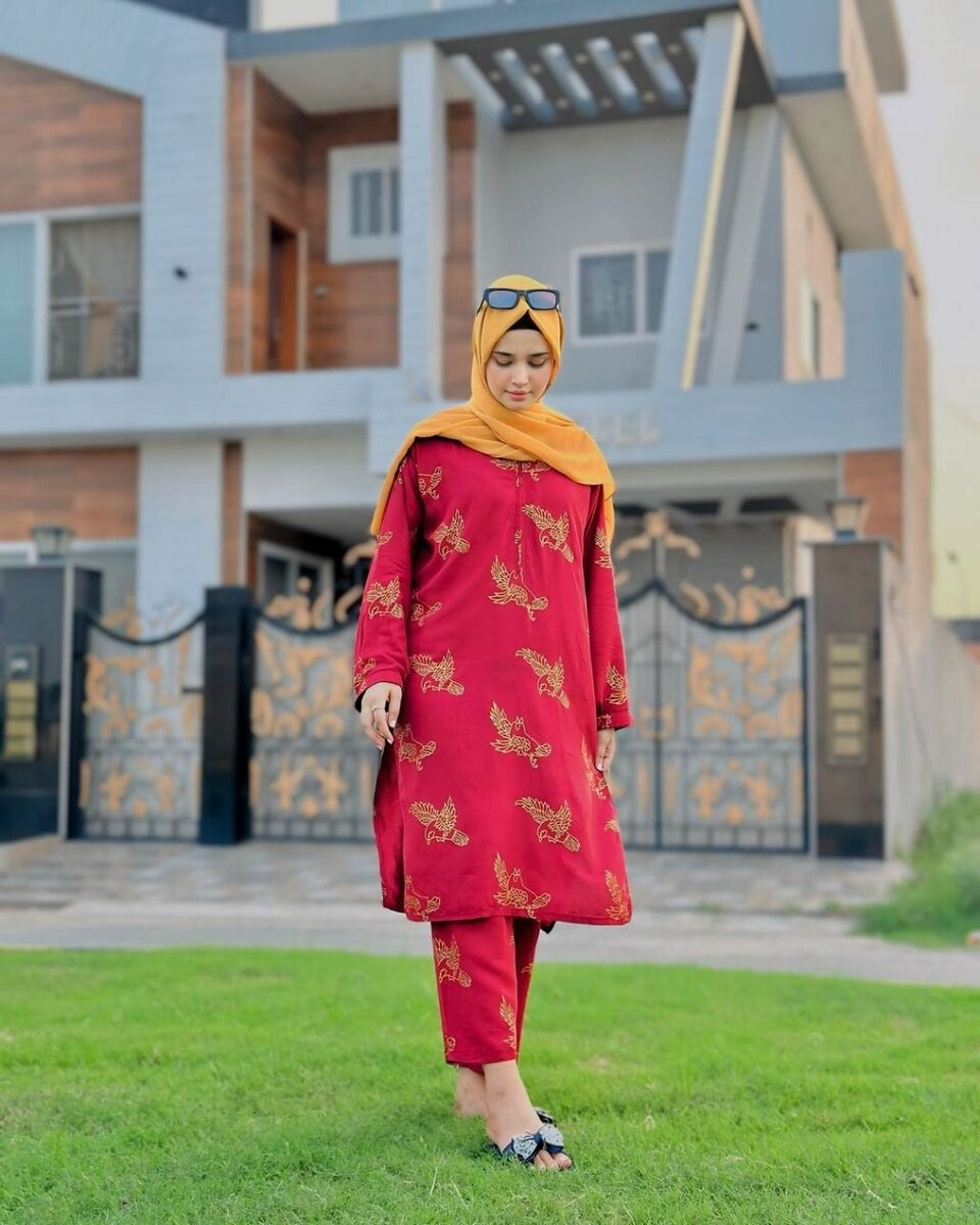 Maron Sparrow print 2pc