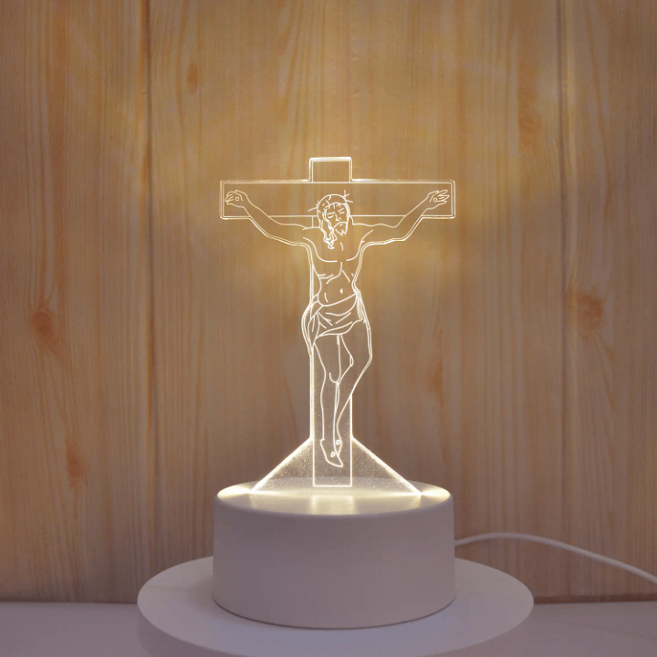 Lampe LED Décorative Croix