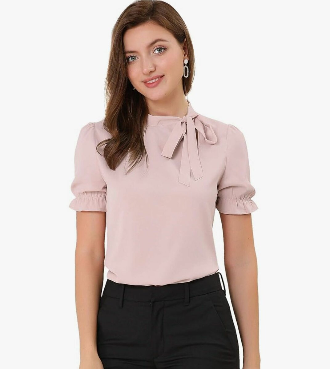 Allegra K Women's Elegant Bow